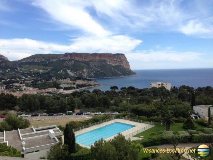 Magnifique Vue Baie Et Cap Canaille Parking/Piscine Apartment Cassis Exterior foto